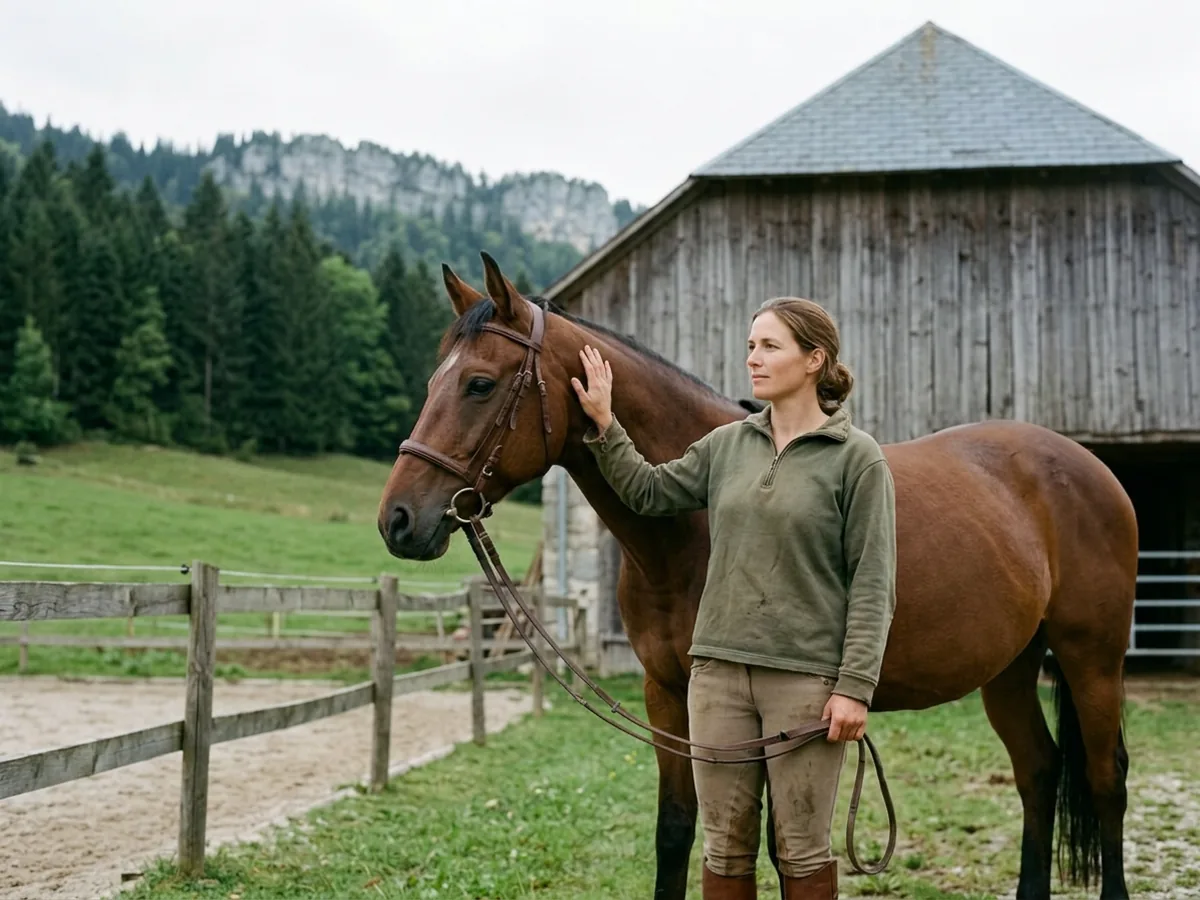 Cours d'équitation à Reignier-Ésery, Haute-Savoie