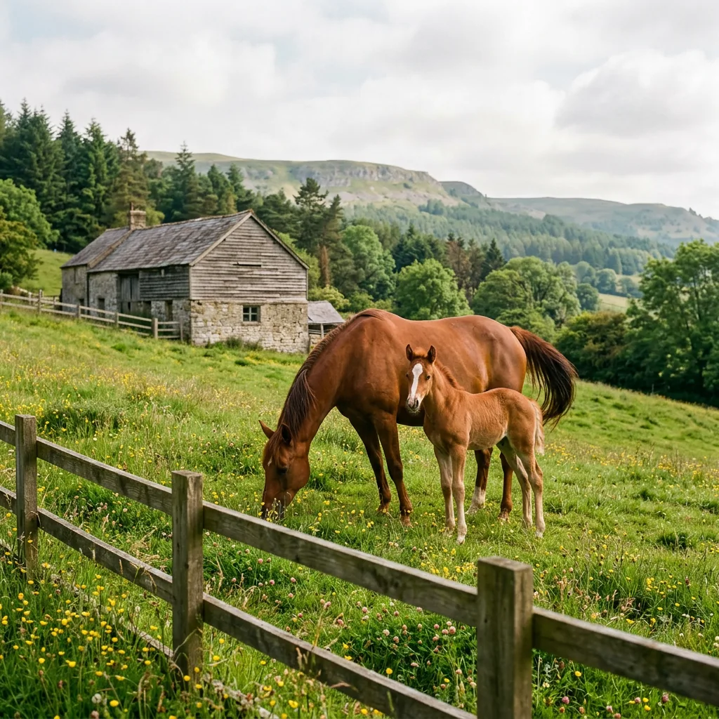 Élevage de chevaux, Les Écuries de la Dame d'Haute-Savoie, Reignier-Ésery
