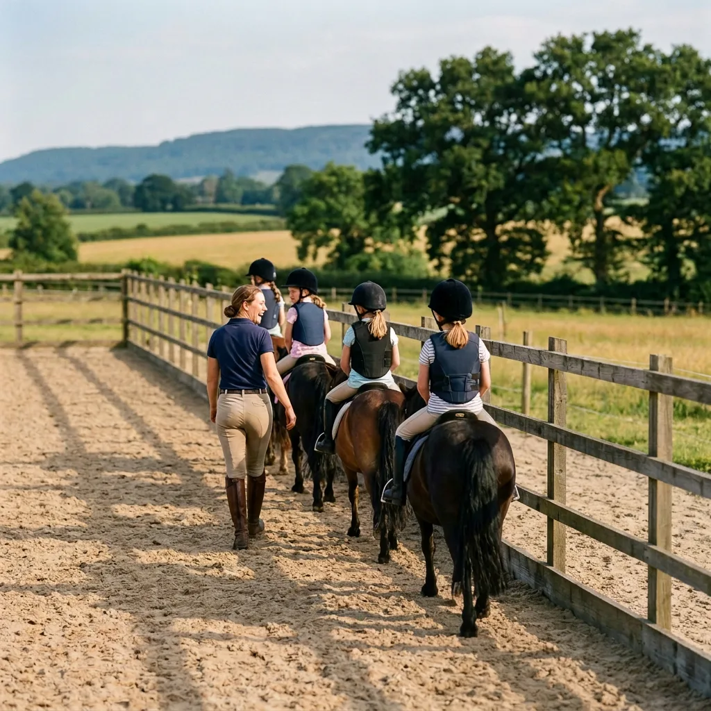 Cours de poney à Reignier-Ésery, Haute-Savoie